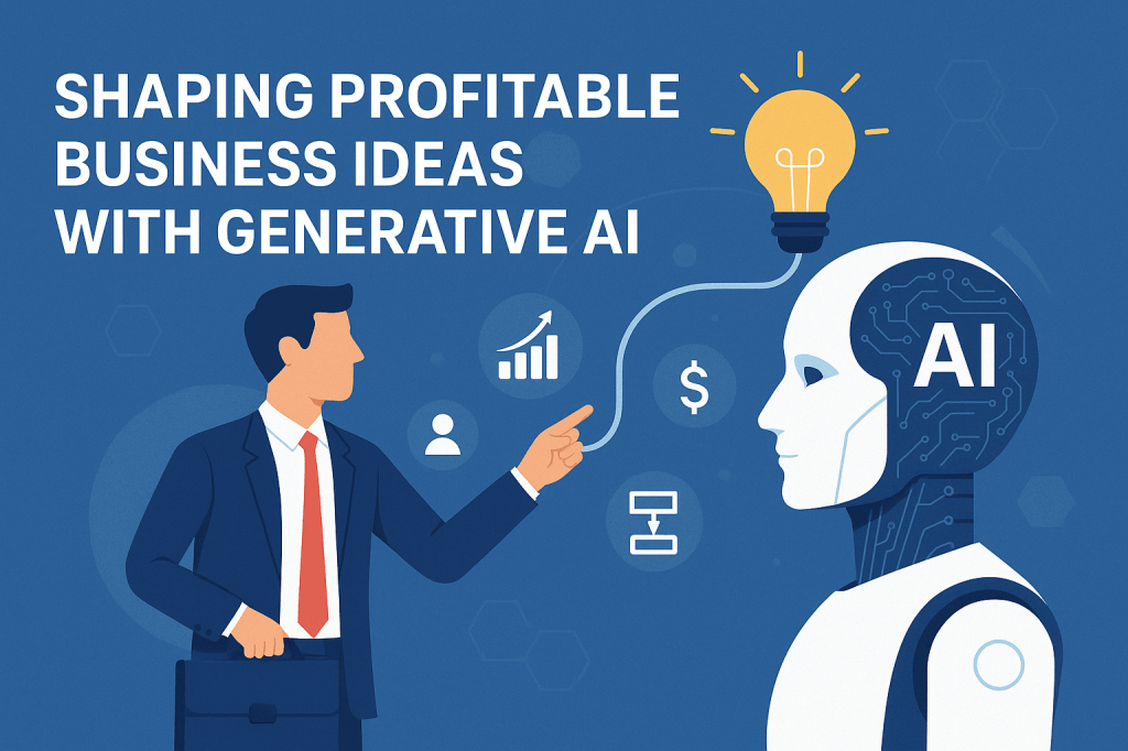 How Generative AI Can Shape Profitable Business&nbsp;Ideas?